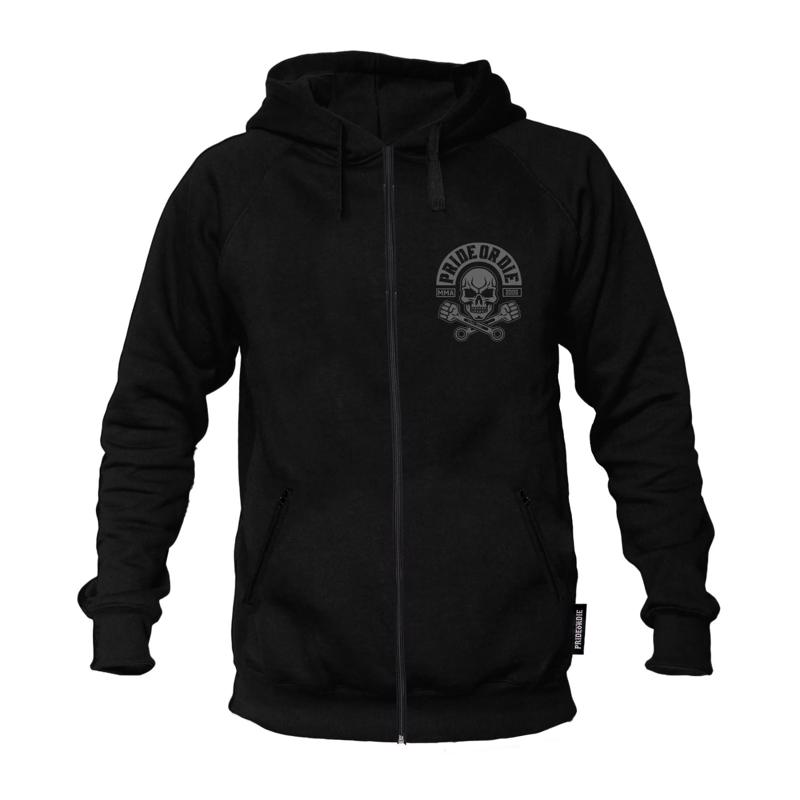 PRIDE OR DIE BUSTED KNUCKLES ZAKETA-black